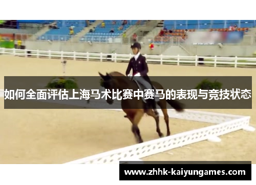 如何全面评估上海马术比赛中赛马的表现与竞技状态